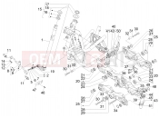 PIAGGIO MP3 300 ie Touring Fork/steering tube - Steering bearing unit