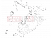 PIAGGIO MP3 300 ie Business - Sport - Enjoy Fuel tank