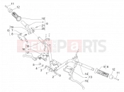 PIAGGIO MP3 300 ie Business - Sport - Enjoy Handlebars - Master cil.