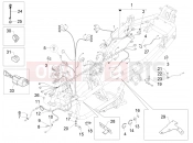 PIAGGIO MP3 300 ie Business - Sport - Enjoy Main cable harness