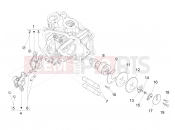 PIAGGIO MP3 300 ie Business - Sport - Enjoy Rocking levers support unit