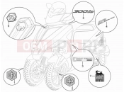 Plates - Emblems - Piaggio MP3 300 YOUrban ERL 2011