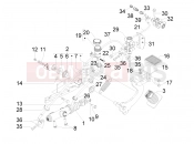 PIAGGIO MP3 300 YOUrban LT ERL Control pedals - Levers