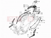 PIAGGIO MP3 300 YOUrban LT ERL Side cover - Spoiler