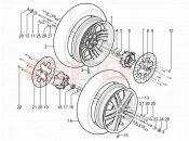 PIAGGIO MP3 300 YOUrban LT ERL Front wheel