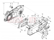 PIAGGIO MP3 300 YOUrban LT ERL Crankcase cover - Crankcase cooling