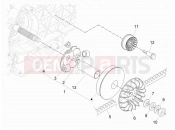 PIAGGIO MP3 300 YOUrban LT ERL Driving pulley
