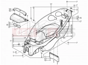 PIAGGIO MP3 300 YOUrban LT ERL Helmet huosing - Undersaddle