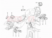 PIAGGIO MP3 300 YOUrban LT ERL Selectors - Switches - Buttons