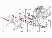 PIAGGIO MP3 300 YOUrban LT ERL Swinging arm