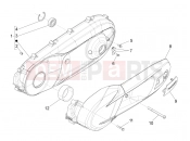 PIAGGIO MP3 350 MAXI Sport Crankcase cover - Crankcase cooling