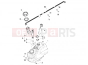 PIAGGIO MP3 350 MAXI Sport Fuel tank