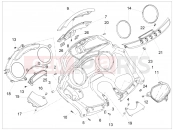 PIAGGIO MP3 350 MAXI Sport Meter combination - Cruscotto