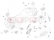 PIAGGIO MP3 350 MAXI Sport Selectors - Switches - Buttons