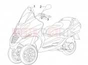 PIAGGIO MP3 400 ie Driving mirror/s