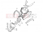 PIAGGIO MP3 400 ie Front shield
