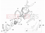 PIAGGIO MP3 400 ie LT Touring Front shield