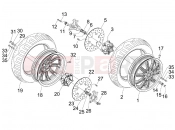 PIAGGIO MP3 400 ie LT Touring Front wheel