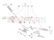 PIAGGIO MP3 400 ie Handlebars - Master cil.