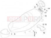 PIAGGIO MP3 400 ie Saddle/seats