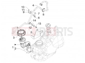 PIAGGIO MP3 400 RL Touring Supply system