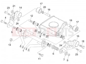 PIAGGIO MP3 400 RL Touring Swinging arm