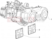 PIAGGIO MP3 500 (USA) Engine, assembly