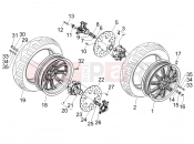 PIAGGIO MP3 500 (USA) Front wheel
