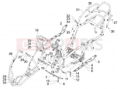 PIAGGIO MP3 500 (USA) Frame/bodywork
