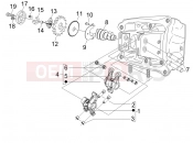 PIAGGIO MP3 500 (USA) Rocking levers support unit