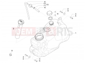 PIAGGIO MP3 500 LT Business Benzin tank