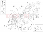 PIAGGIO MP3 500 LT Business Main cable harness