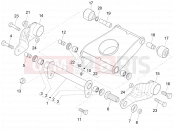 PIAGGIO MP3 500 LT Business Swinging arm