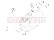 PIAGGIO MP3 500 LT Sport - Business Fuel tank