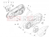 PIAGGIO MP3 500 MAXI Sport Business ABS Crankcase cover - Crankcase cooling