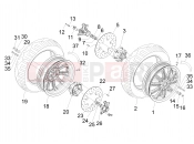 PIAGGIO MP3 500 Sport (USA) Front wheel