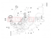 PIAGGIO MP3 500 Sport (USA) Benzin tank
