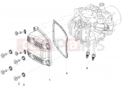 PIAGGIO MP3 500 Sport Business ABS (USA) Cylinder head cover