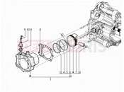 PIAGGIO MP3 500 Sport Business ABS (USA) Cylinder-piston-wrist pin unit