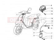 PIAGGIO Cable harness-Regulator-H.T. Coil