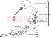 PIAGGIO Handlebars component parts