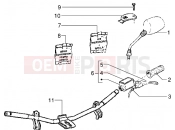 PIAGGIO Handlebars component parts