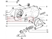 PIAGGIO Transmission cover