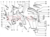 PIAGGIO Side covers