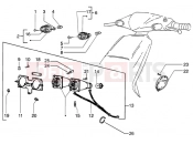 Headlamp-front turn sig. Lamp - Piaggio NRG MC3 DT