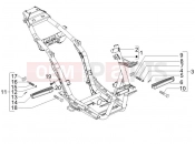 PIAGGIO NRG Power DD Frame/bodywork