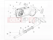 PIAGGIO NRG Power DD Crankcase cover - Crankcase cooling
