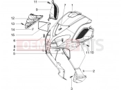 PIAGGIO NRG Power DD első idom