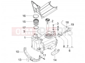 PIAGGIO NRG Power DD Benzin tank