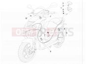PIAGGIO NRG Power DD kábelezés